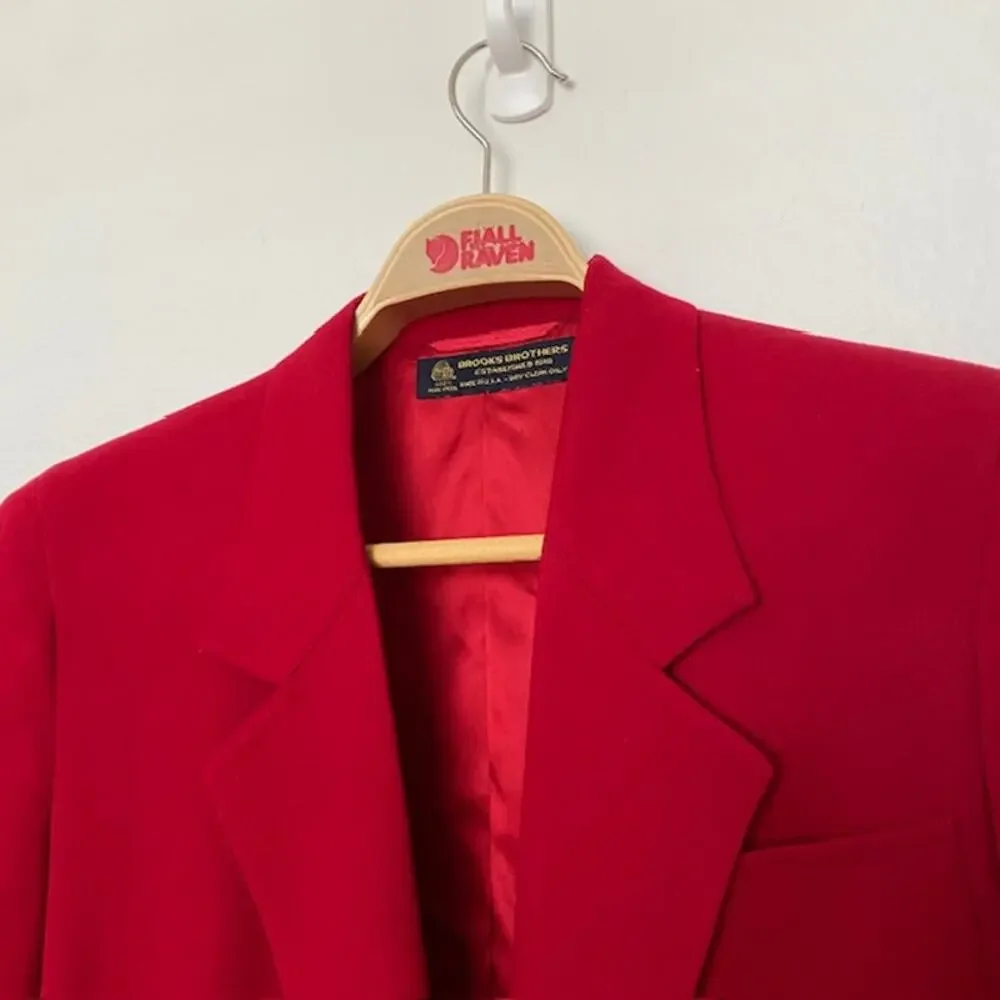 Brooks Brothers Red Single-Button Blazer - Picture 9 of 12